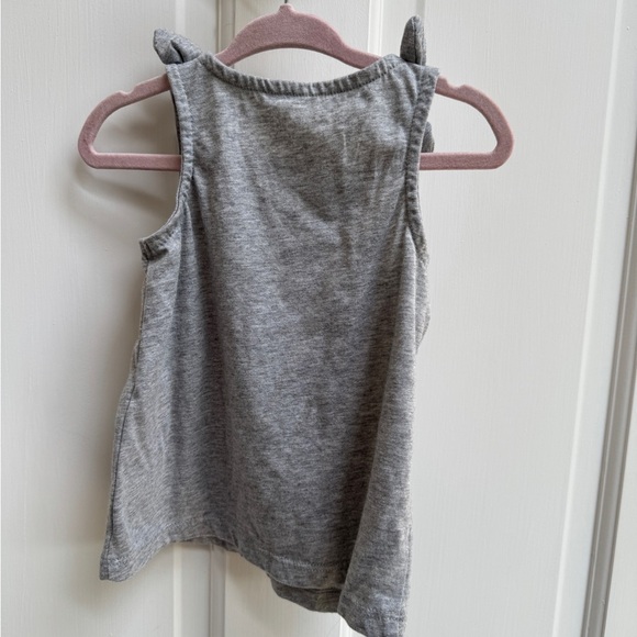 NWOT Okie Dokie 3T Girls Gray and Orange Unicorn Sunset Ocean Tank Top Shirt - Picture 5 of 5